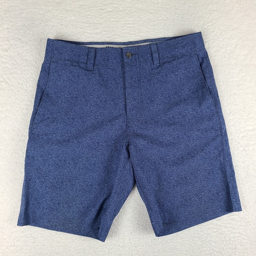 Callaway Shorts Mens 32 Blue Navy 9" Inseam Hybrid Chino Performance Golf‎